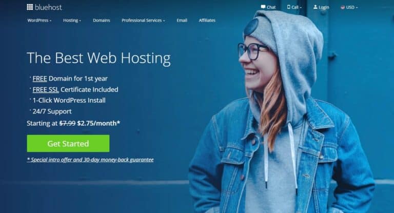 Bluehost hosting review 2024