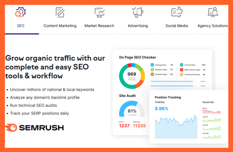 semrush seo tool